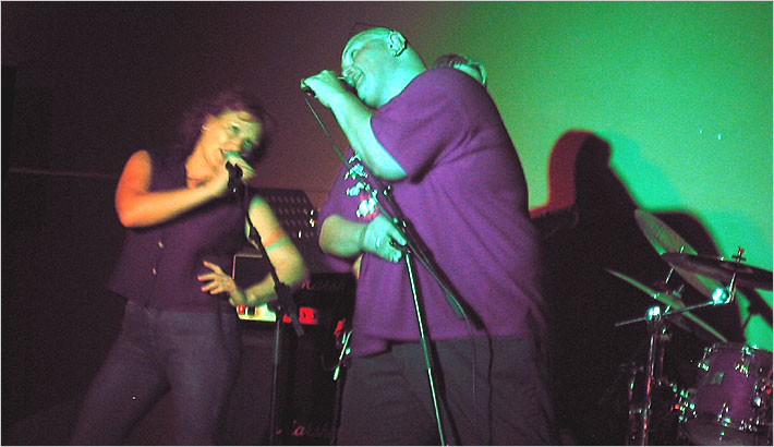 Foto: Jam-Session im Krone Musik Club am 24.07.2004