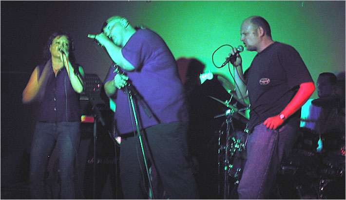 Foto: Jam-Session im Krone Musik Club am 24.07.2004